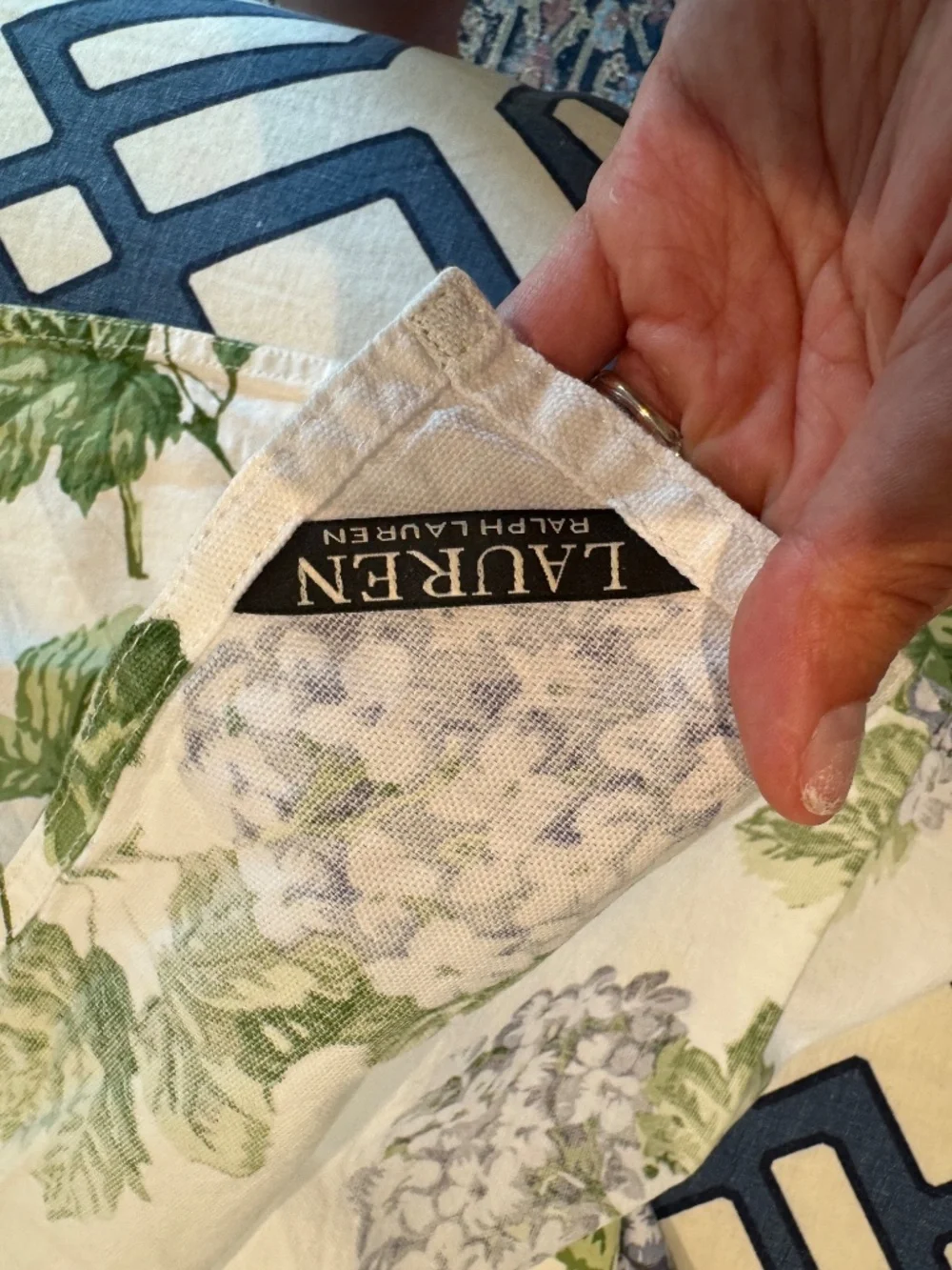 Ralph Lauren and Pottery Barn Dinner Napkins